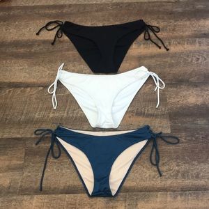 LA hearts bikini bottom bundle size L